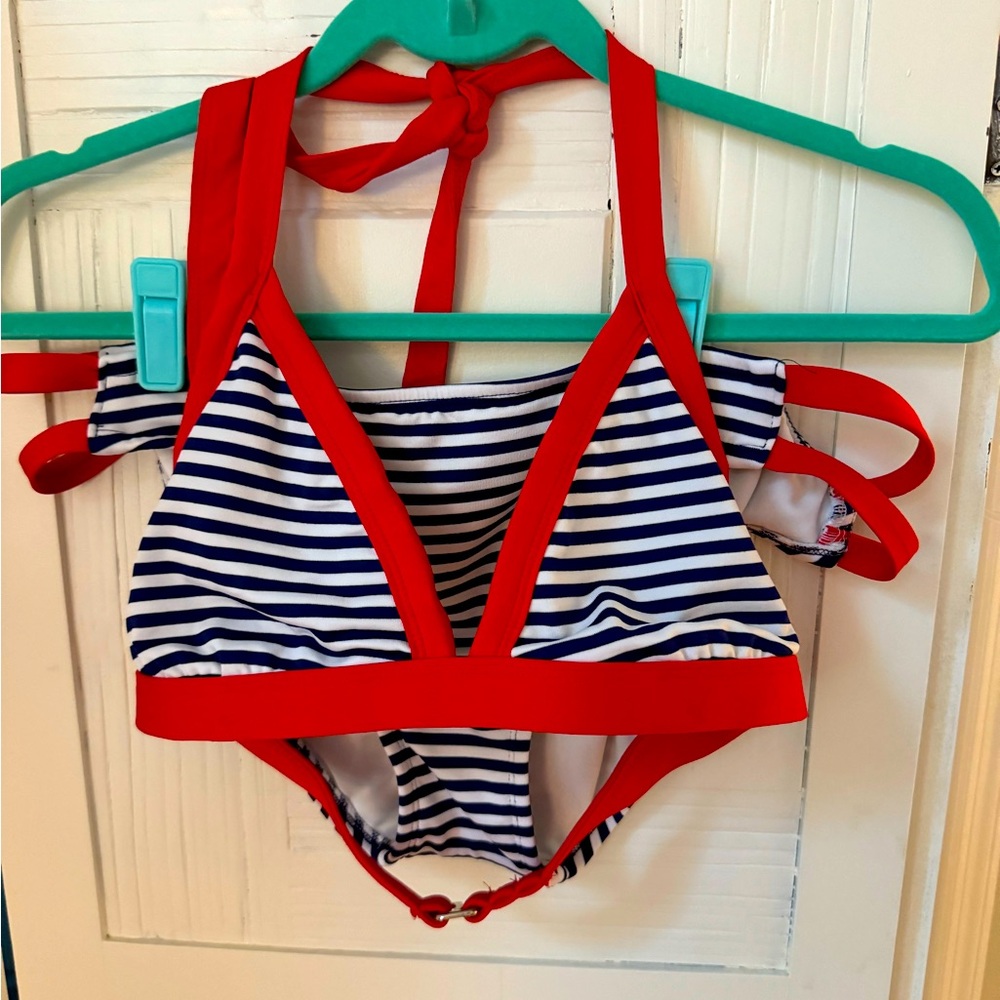 Red White Blue Bikini M and XL